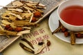 Tea of traditional chinese medicine Royalty Free Stock Photo