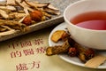 Tea for traditional chinese medicine Royalty Free Stock Photo