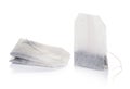 Teabag Isolated on white background Royalty Free Stock Photo