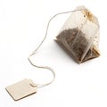 Teabag Isolated on White Background Royalty Free Stock Photo