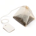 Teabag Isolated on White Background Royalty Free Stock Photo