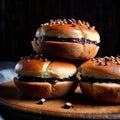 Teacake , traditional popular sweet dessert cake Royalty Free Stock Photo