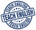 teach english blue stamp