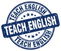 teach english blue stamp
