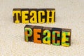Teach peace balance harmony happy yoga meditation