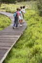 Teacher With Children On Field Trip Royalty Free Stock Photo