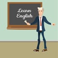Teacher English lesson.