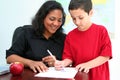 Teacher and Student Royalty Free Stock Photo