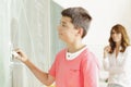 Teacher and student Royalty Free Stock Photo