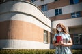 Teacher wearing a medicine healthcare mask in classroom,New normal lifestyle during coronavirus or Covid-19 crisis