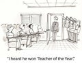 Teacher of year