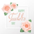 Teachers day card