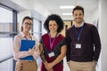 Teachers In The Hallway Royalty Free Stock Photo