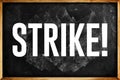 Teachers on Strike Royalty Free Stock Photo