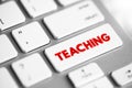 Teaching - engagement with learners to enable their understanding and application of knowledge, concepts and processes, text