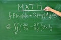Teaching math Royalty Free Stock Photo