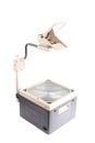 Teaching projector Royalty Free Stock Photo
