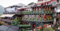 Teahouses on the hill in Jiufen, Taiwan Royalty Free Stock Photo