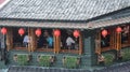 Teahouses at Jiufen Ancient town, Taiwan Royalty Free Stock Photo