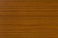 Teak veneer, natural wooden background on macro. Royalty Free Stock Photo