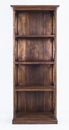 Teak wood cupboard vintage style isolated Royalty Free Stock Photo