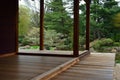 Teak wood porch or deck