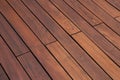 Teak wood texture , teakwood decking close up