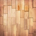 Teak wood ,wood wall texture. wood background old panels Royalty Free Stock Photo