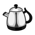 Teakettle isolated illustration