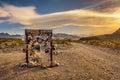 Teakettle Junction in Death Valley National Park, California