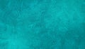Teal background. Turquoise solid outside texture. Blue green color wall. Emerald surface. Abstract solid pattern. Mint plaster for Royalty Free Stock Photo