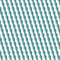 Teal Blue Abstract Beaded Seamless Pattern Wallpaper