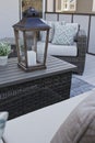 Teal & Brown Backyard Furniture