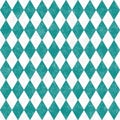 Teal Grunge Diamond Tile Pattern Repeat Background Royalty Free Stock Photo