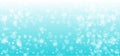 Teal or Light Blue Sparkle Vector Background Design