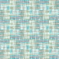 Teal rustic coastal beach house check fabric tile. Seamless sailor flannel textile gingham repeat swatch.