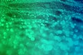 Teal, sea-green sparkling silver sand made of glitters - club concept with bokeh texture - wonderful abstract photo background