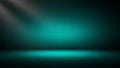 Teal Studio Background Gradient Turquoise Room Empty Spotlight Display Area Product Presentation Light Royalty Free Stock Photo