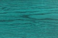 Teal weathered grained wood background Royalty Free Stock Photo