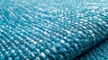 Teal And White Woven Fabric Texture Close Up Royalty Free Stock Photo