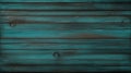 Teal Wood Background: Photo Realistic 8k Planks With Finely Rendered Textures