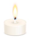 Tealight candle Royalty Free Stock Photo