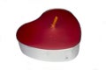 Tealight heart shaped Royalty Free Stock Photo