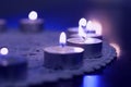 Tealights Royalty Free Stock Photo