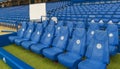 Team bench at Stamford Bridge
