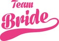 Team bride pink