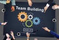 Team Building Business Collaboration Development Concept Royalty Free Stock Photo