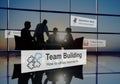 Team Building Collaboration Connection Corporate Teamwork Concept Royalty Free Stock Photo