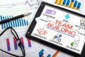 Team building concept Royalty Free Stock Photo