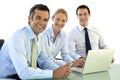 Team of business managers Royalty Free Stock Photo